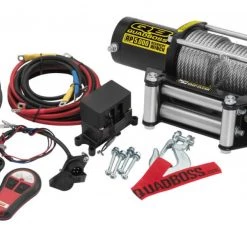 Quad Boss QB Winch 5000 Lb -Quad Boss Sales Shop quad boss qb winch5000 lb w cable wire cable 1