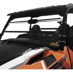 Quad Boss UTV Folding Windshield Polaris Ranger 2011-2014 -Quad Boss Sales Shop quad boss utv folding windshield polaris ranger20112014 clear 5
